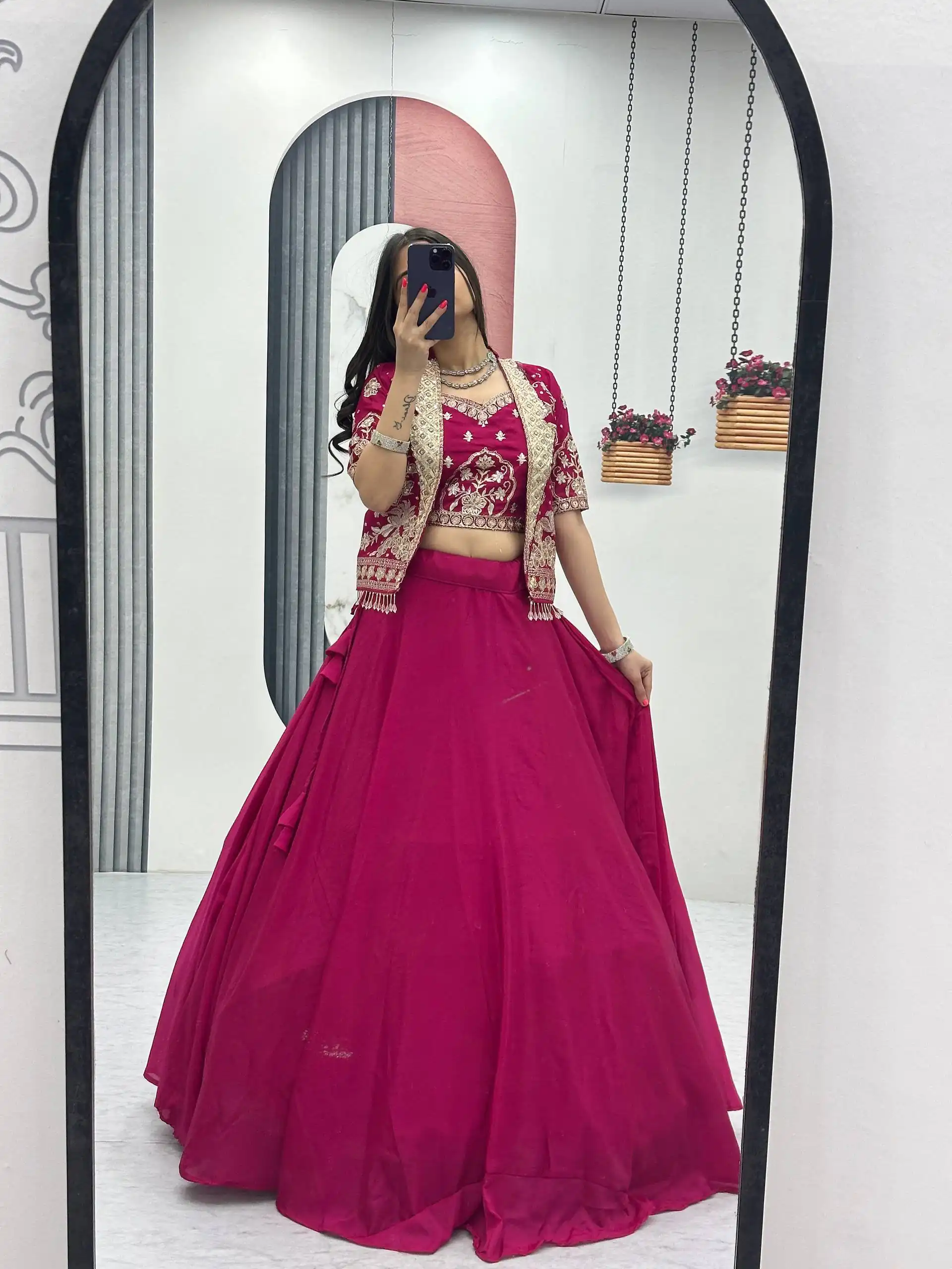 PC 566 Pink Color Chinon silk Lehenga Choli with Cut Work. Special Online Price ₹2649. Delivery 4-6 Working Days. Shop now. | Lehenga, Bollywood Lehenga, Creative Lehenga, Designer Lehenga, Embroidered Lehenga, Party Wear Lehenga