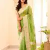 KPR 255 Light Green Soft Lilan Slab Saree Perfect for Wedding, Party, Lohri, Durga Puja, Pongal – . Get it for ₹1349. Delivery 4-6 Working Days. Shop now. | Sarees, Bollywood Sarees, Creative Sarees, Designer Sarees, Embroidered Sarees, Ethnic Saree, Modern Digital sarees, Party Wear Sarees