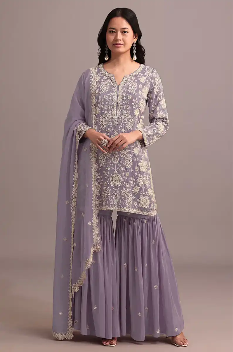 FC 703 Purple in Georgette Embroidery Work & Lace Work Salwar Suit . Festive Deal ₹2549. Delivery 4-6 Working Days. Shop now. | Jump Suits, Salwar suit, Casual Suits, Creative suits, Designer Suits, Palazzo Suits, Party Wear Suits, Patiala Suits, Straight Suits