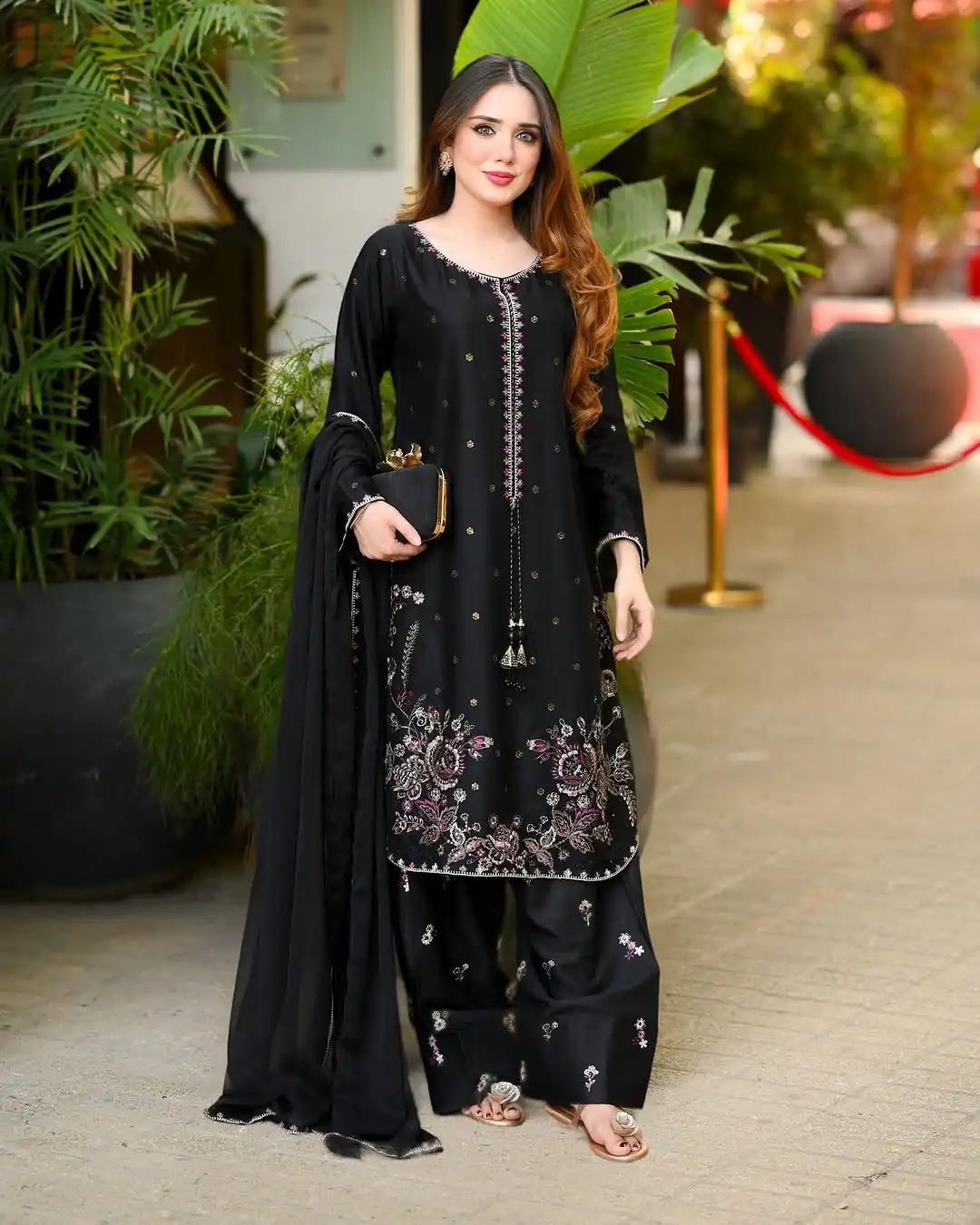 SSR 543 Black Satin Glass Salwar Suit with Embroidery Work & Thread Embroidery. Best Price ₹2149. Delivery 4-6 Working Days. Shop now. | Jump Suits, Salwar suit, Casual Suits, Creative suits, Designer Suits, Palazzo Suits, Party Wear Suits, Patiala Suits, Straight Suits