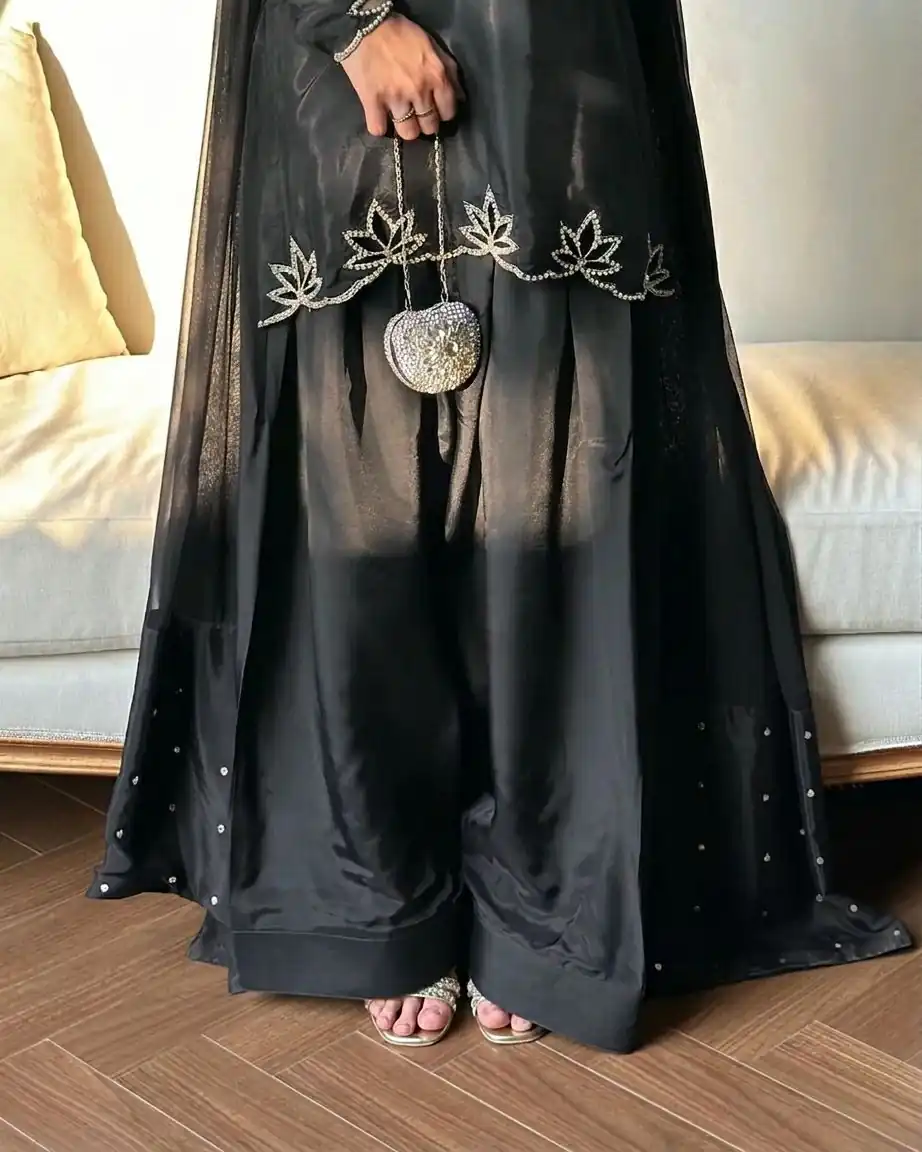 NF 1270 Black Natural Crep Salwar Suit Brown with Embroidery Work. Exclusive Offer ₹1899. Delivery 4-6 Working Days. Shop now. | Jump Suits, Salwar suit, Casual Suits, Creative suits, Designer Suits, Palazzo Suits, Party Wear Suits, Patiala Suits, Straight Suits