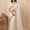 JR 670 White in Space Silk Embroidery Work & Zari Work Saree . Available at ₹1949 only. Delivery 4-6 Working Days. Shop now. | Sarees, Bollywood Sarees, Creative Sarees, Designer Sarees, Embroidered Sarees, Ethnic Saree, Modern Digital sarees, Party Wear Sarees