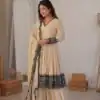 SP 71 Chiku Faux Georgette Salwar Suit with Embroidery Work. Available at ₹2499 only. Delivery 4-6 Working Days. Shop now. | Jump Suits, Salwar suit, Casual Suits, Creative suits, Designer Suits, Palazzo Suits, Party Wear Suits, Patiala Suits, Straight Suits