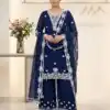 LG 2119 Navy Blue in Georgette Work Embroidery Work & Sequins Work Salwar Suit . Grab it for ₹1999. Delivery 4-6 Working Days. Shop now. | Jump Suits, Salwar suit, Casual Suits, Creative suits, Designer Suits, Palazzo Suits, Party Wear Suits, Patiala Suits, Straight Suits