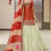 ZC 8008 Orange in Fandy Silk Sequins Work & Embroidery Work Lehenga Choli . Introductory Price ₹2499. Delivery 4-6 Working Days. Shop now. | Lehenga, Bollywood Lehenga, Creative Lehenga, Designer Lehenga, Embroidered Lehenga, Party Wear Lehenga