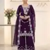 LG 2119 Wine in Georgette Work Embroidery Work & Sequins Work Salwar Suit . Grab it for ₹1999. Delivery 4-6 Working Days. Shop now. | Jump Suits, Salwar suit, Casual Suits, Creative suits, Designer Suits, Palazzo Suits, Party Wear Suits, Patiala Suits, Straight Suits