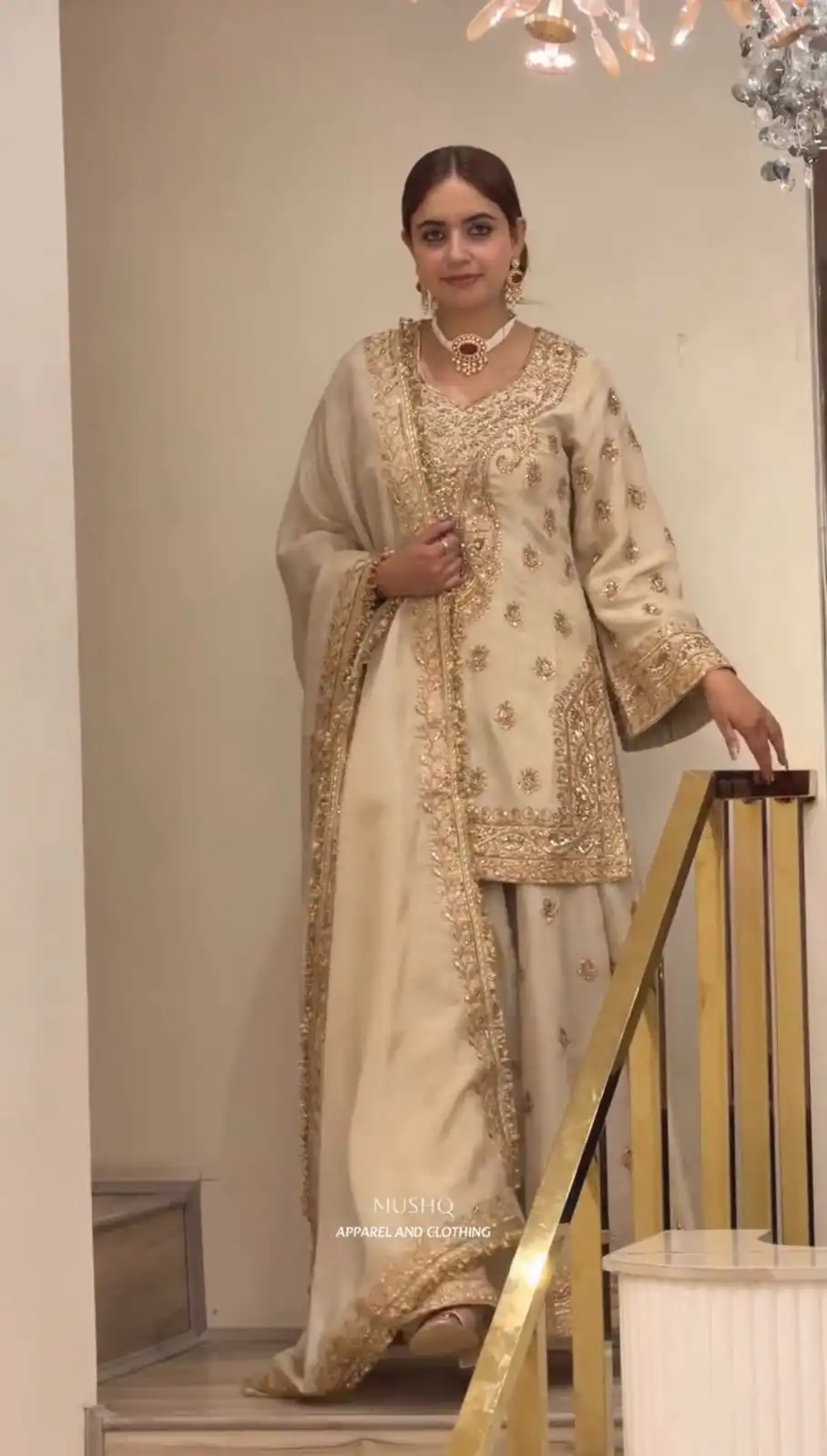 AD 236 Cream Color Chinon Silk Salwar Suit with Embroidery Work. Online Get it for ₹2149. Delivery 4-6 Working Days. Shop now. | Jump Suits, Salwar suit, Casual Suits, Creative suits, Designer Suits, Palazzo Suits, Party Wear Suits, Patiala Suits, Straight Suits