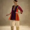 ST 1169 Wine Black Chinon Salwar Suit with Gotta Patti Work. Available at ₹1849 only. Delivery 4-6 Working Days. Shop now. | Jump Suits, Salwar suit, Casual Suits, Creative suits, Designer Suits, Palazzo Suits, Party Wear Suits, Patiala Suits, Straight Suits