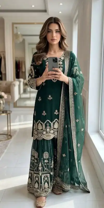 WW 1250 Cool Faux Georgette With 5 mm Sequence Work Salwar Suit Wedding, Party, Festive, Events Etc. Expected Delivery 4-6 Working Days @2399/- | Jump Suits, Salwar suit, Casual Suits, Creative suits, Designer Suits, Palazzo Suits, Party Wear Suits, Patiala Suits, Straight Suits