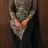 ST 1201 Black in Faux Georgette Zari Work & Embroidery Work Saree. Special Price ₹1899. Delivery 4-6 Working Days. Shop now. | Sarees, Bollywood Sarees, Creative Sarees, Designer Sarees, Embroidered Sarees, Ethnic Saree, Modern Digital sarees, Party Wear Sarees