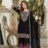 MT 1078 Black Roman Silk Salwar Suit Perfect for Wedding, Party, Ethnic Day, Anniversary, Diwali – . Now at just ₹2399. Delivery 4-6 Working Days. | Jump Suits, Salwar suit, Casual Suits, Creative suits, Designer Suits, Palazzo Suits, Party Wear Suits, Patiala Suits, Straight Suits