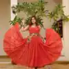 Ram 110 Red Pretty Red Faux Georgette Mirror Gamathi Work Gown . Wedding, Party, Festive Get it for ₹2049. Delivery 4-6 Working Days. Shop now. | Gowns, Bollywood Gowns, Creative Gowns, Designer Gowns, Embroidered Gowns, Party Wear Gowns