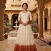 KA 1264 Rust Silver Crunchy Gown Perfect for Wedding, Party, Durga Puja, Ganesh Chaturthi, Family Gatherings – n. Festive Deal ₹1819. Delivery 4-6 Worki | Gowns, Bollywood Gowns, Creative Gowns, Designer Gowns, Embroidered Gowns, Party Wear Gowns