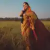 KP 6092 Yellow Soft Lichi Silk Cloth Saree Perfect for Wedding, Party, Family Gatherings, Sangeet, Festive Deal ₹1449. Delivery 4-6 Working Days | Sarees, Bollywood Sarees, Creative Sarees, Designer Sarees, Embroidered Sarees, Ethnic Saree, Modern Digital sarees, Party Wear Sarees