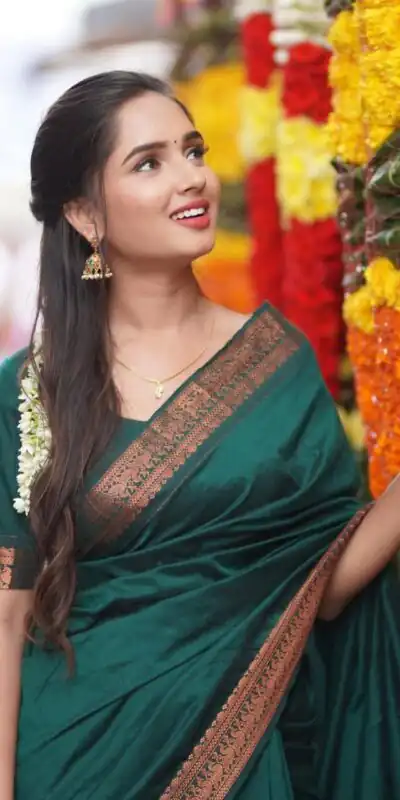 KPR 159 Teal Green Soft Lichi Silk Cloth Saree Perfect for Wedding, Party, Family Gatherings, Sangeet, Ethnic Day . Festive Deal ₹1349. Delivery 4-6 Workin | Sarees, Bollywood Sarees, Creative Sarees, Designer Sarees, Embroidered Sarees, Ethnic Saree, Modern Digital sarees, Party Wear Sarees