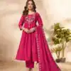 DIVA 136 Pink in Viscose Roman Silk Embroidery Work & Hand Work Salwar Suit . Best Price ₹2099. Delivery 4-6 Working Days. Shop now. | Jump Suits, Salwar suit, Casual Suits, Creative suits, Designer Suits, Palazzo Suits, Party Wear Suits, Patiala Suits, Straight Suits