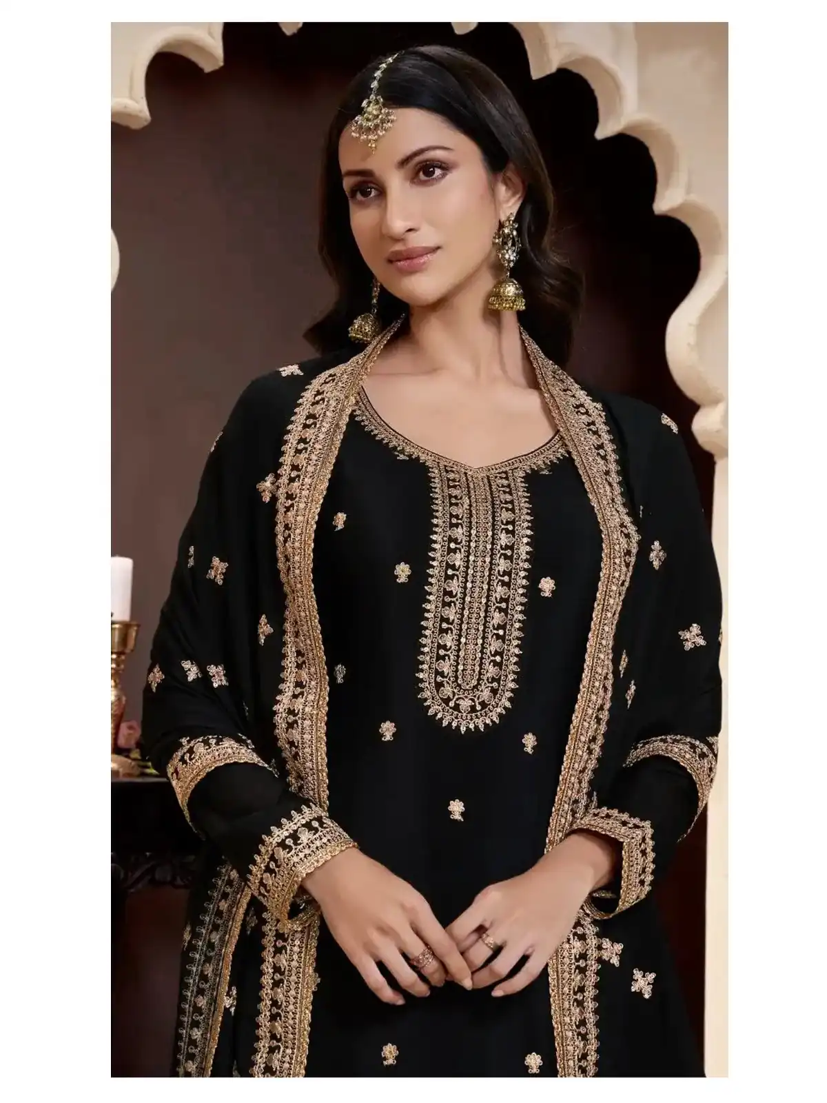 FC 71151 Black Chinon Salwar Suit Perfect for Wedding, Party, Lohri, Eid, Holi – . Affordable Price ₹2549. Delivery 4-6 Working Days. Shop now. | Jump Suits, Salwar suit, Casual Suits, Creative suits, Designer Suits, Palazzo Suits, Party Wear Suits, Patiala Suits, Straight Suits
