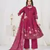 DIVA 159 Pink with Embroidery Work & Cut Work Brown Pure Cotton Salwar Suit . Exclusive Offer ₹2499. Delivery 4-6 Working Days. Shop now. | Jump Suits, Salwar suit, Casual Suits, Creative suits, Designer Suits, Palazzo Suits, Party Wear Suits, Patiala Suits, Straight Suits