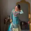 ZC NEHA Blue Mox Fendy Salwar Suit with Embroidery Work & Sequins Work. Get it for ₹2449. Delivery 4-6 Working Days. Shop now. | Jump Suits, Salwar suit, Casual Suits, Creative suits, Designer Suits, Palazzo Suits, Party Wear Suits, Patiala Suits, Straight Suits