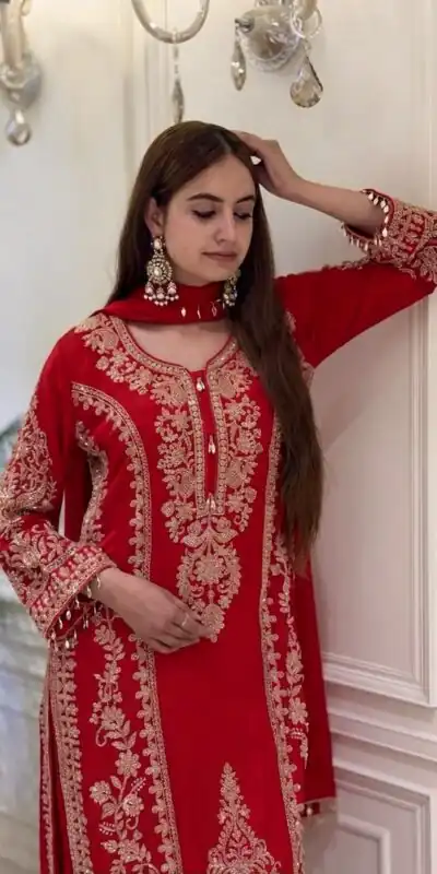 SRK 5365 Pink Faux Georgette Salwar Suit erfect for Wedding, Party, Mehendi, Pongal, Reception – . Available at ₹2449 only. Delivery 4-6 Working Days | Jump Suits, Salwar suit, Casual Suits, Creative suits, Designer Suits, Palazzo Suits, Party Wear Suits, Patiala Suits, Straight Suits