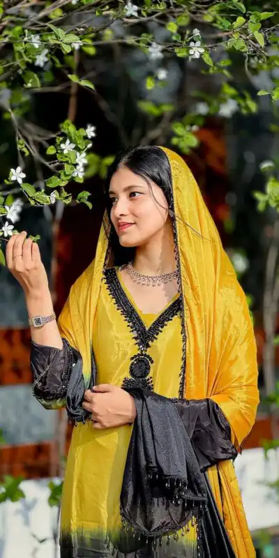 SR 1710 Yellow French Crep Silk Salwar Suit Perfect for Wedding, Party, Engagement, Baisakhi, Pongal – . Special Price ₹2149. Delivery 4-6 Working Days | Jump Suits, Salwar suit, Casual Suits, Creative suits, Designer Suits, Palazzo Suits, Party Wear Suits, Patiala Suits, Straight Suits