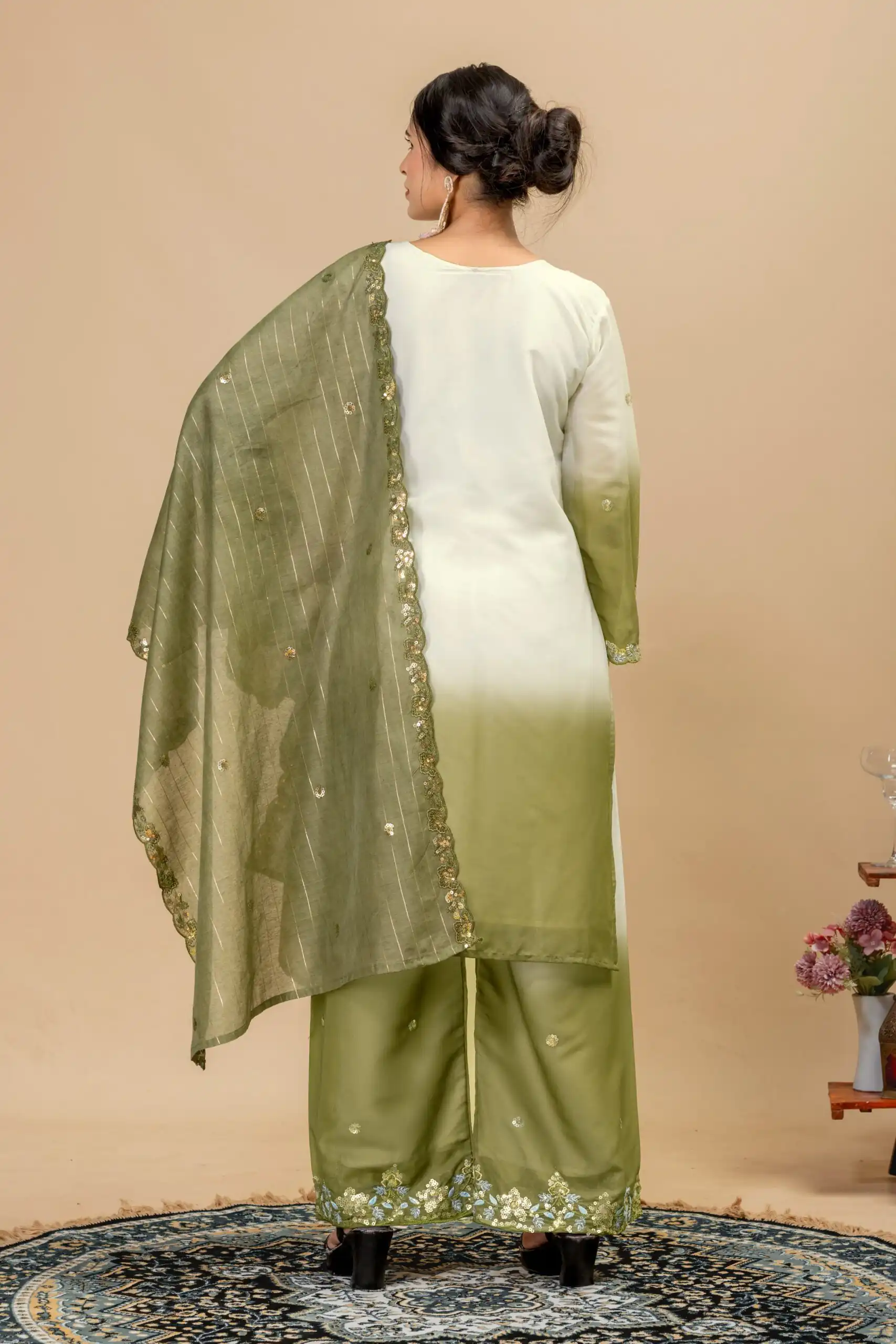 ST 1198 Mehandi in Star Georgette Embroidery Work Salwar Suit . Introductory Price ₹2399. Delivery 4-6 Working Days. Shop now. | Jump Suits, Salwar suit, Casual Suits, Creative suits, Designer Suits, Palazzo Suits, Party Wear Suits, Patiala Suits, Straight Suits