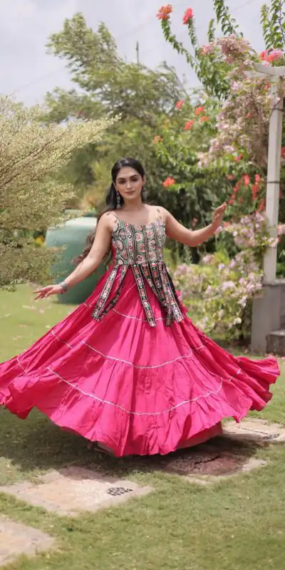 KA 5075 Pink Kora Cotton Lehenga Choli erfect for Wedding, Party, Haldi, Traditional Day, Makar Sankranti – . Special Price ₹2899. Delivery 4-6 Working | Lehenga, Bollywood Lehenga, Creative Lehenga, Designer Lehenga, Embroidered Lehenga, Party Wear Lehenga