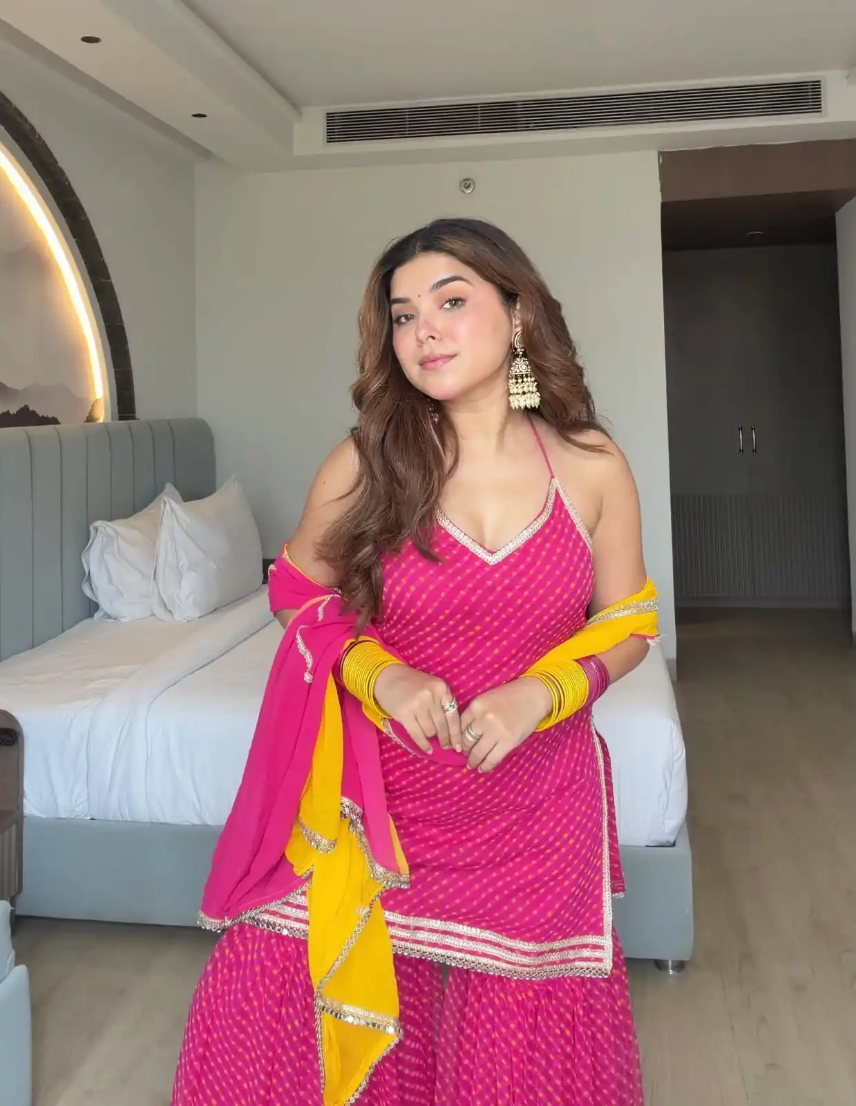 KD 1639 Pink | Faux Georgette Salwar Suit with Mirror Work & Embroidery Work. Get it for ₹2399. Delivery 4-6 Working Days. Shop now. | Jump Suits, Salwar suit, Casual Suits, Creative suits, Designer Suits, Palazzo Suits, Party Wear Suits, Patiala Suits, Straight Suits