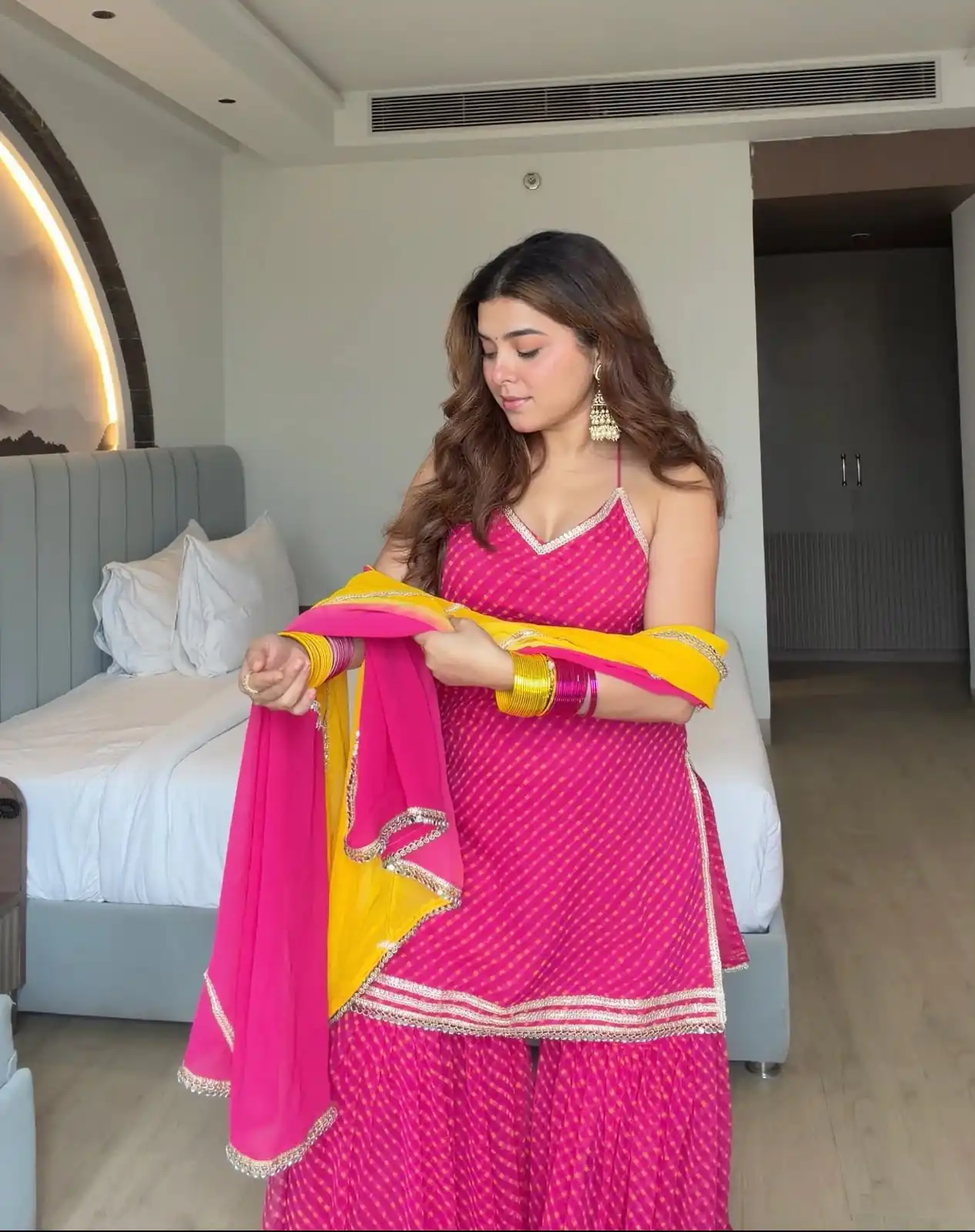 KD 1639 Pink | Faux Georgette Salwar Suit with Mirror Work & Embroidery Work. Get it for ₹2399. Delivery 4-6 Working Days. Shop now. | Jump Suits, Salwar suit, Casual Suits, Creative suits, Designer Suits, Palazzo Suits, Party Wear Suits, Patiala Suits, Straight Suits