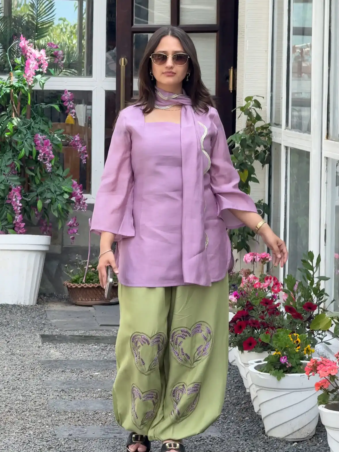 MD 3106 Lavender Mal Chanderi Salwar Suit Perfect for Wedding, Party, Baisakhi, Housewarming, Sangeet – Introductory Price ₹2249. Delivery 4-6 Working D | Jump Suits, Salwar suit, Casual Suits, Creative suits, Designer Suits, Palazzo Suits, Party Wear Suits, Patiala Suits, Straight Suits
