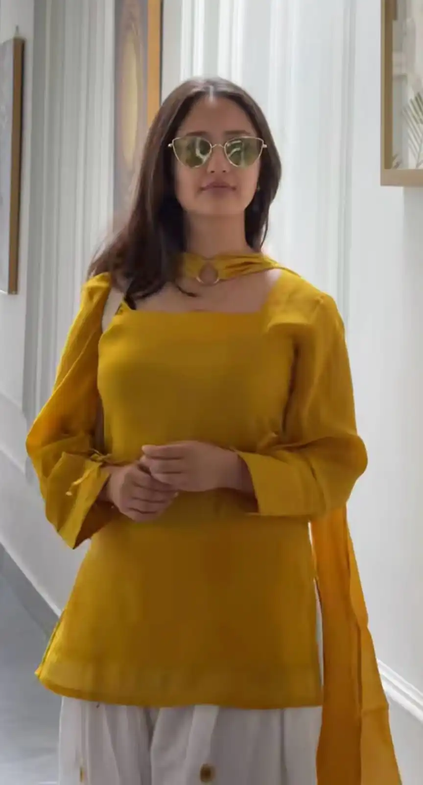 NF 1295 Mustered Roman Cotton Salwar Suit with Embroidery Work. Introductory Price ₹2049. Delivery 4-6 Working Days. Shop now. | Jump Suits, Salwar suit, Casual Suits, Creative suits, Designer Suits, Palazzo Suits, Party Wear Suits, Patiala Suits, Straight Suits