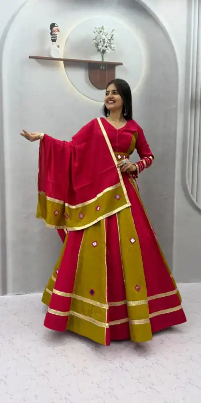 PC 599 Mustered Roman Silk Lehenga Choli Perfect for Wedding, Party, Eid, Reception, Durga Puja Available at ₹2899 only. Delivery 4-6 Working Days. Shop now. | Lehenga, Bollywood Lehenga, Creative Lehenga, Designer Lehenga, Embroidered Lehenga, Party Wear Lehenga