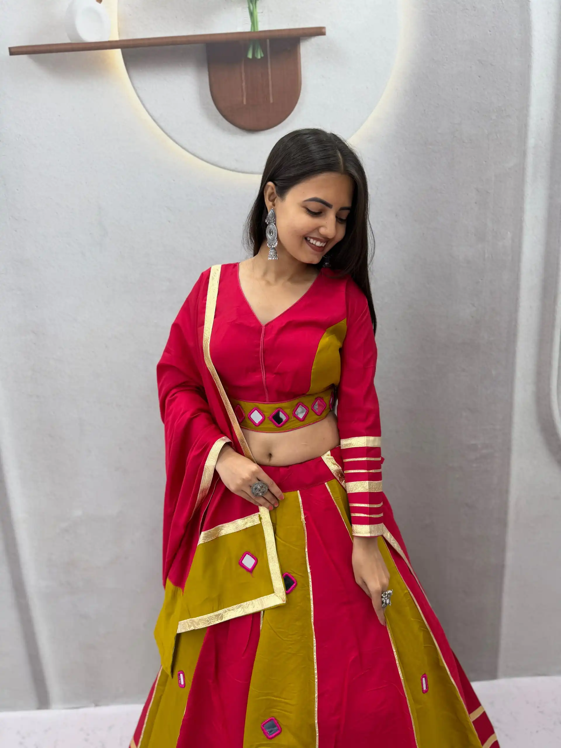 PC 599 Mustered Roman Silk Lehenga Choli Perfect for Wedding, Party, Eid, Reception, Durga Puja Available at ₹2899 only. Delivery 4-6 Working Days. Shop now. | Lehenga, Bollywood Lehenga, Creative Lehenga, Designer Lehenga, Embroidered Lehenga, Party Wear Lehenga