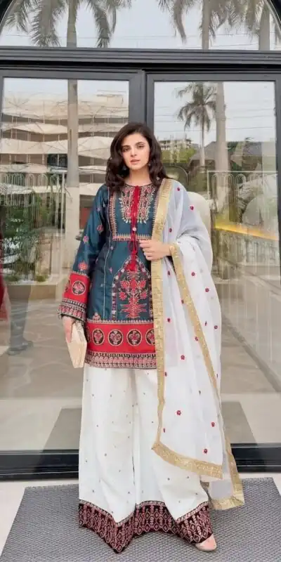 SKF 1731 Blue Color Natural Crep Salwar Suit with Embroidery Work. Wedding, Party, Festive, Best Price ₹2149. Delivery 4-6 Working Days. Shop now. | Jump Suits, Salwar suit, Casual Suits, Creative suits, Designer Suits, Palazzo Suits, Party Wear Suits, Patiala Suits, Straight Suits