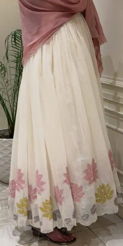 NSR 911 White Faux Georgette Gown Perfect for Wedding, Party, Raksha Bandhan, Temple Visit, Onam – . Get it for ₹2399. Delivery 4-6 Working Days. Shop now | Gowns, Bollywood Gowns, Creative Gowns, Designer Gowns, Embroidered Gowns, Party Wear Gowns