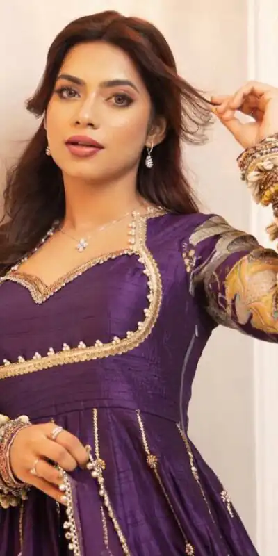 ST 1039 in Purple Blooming Vichitra Zari Work & Embroidery Work Gown . Festive Deal ₹2399. Delivery 4-6 Working Days. Shop now. | Gowns, Bollywood Gowns, Creative Gowns, Designer Gowns, Embroidered Gowns, Party Wear Gowns