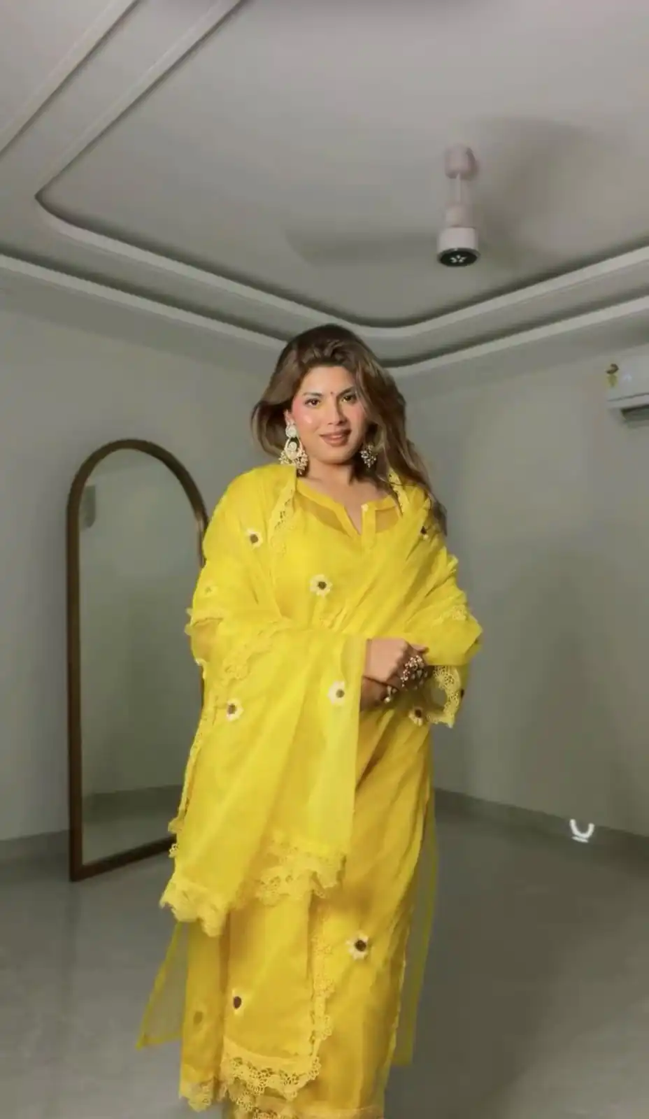 RTC 6057 Yellow in Soft Nylon Organza Thread Embroidery & Embroidery Work Salwar Suit . Affordable Price ₹2399. Delivery 4-6 Working Days. Shop now. | Jump Suits, Salwar suit, Casual Suits, Creative suits, Designer Suits, Palazzo Suits, Party Wear Suits, Patiala Suits, Straight Suits