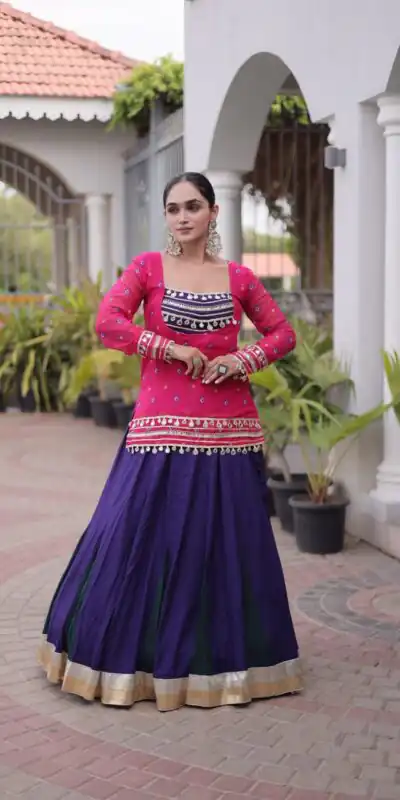 KA 5076 Pink Color Rayon Embroidery Work & Cowrie Work Lehenga Choli . Grab it for ₹2749. Delivery 4-6 Working Days. Shop now. | Lehenga, Bollywood Lehenga, Creative Lehenga, Designer Lehenga, Embroidered Lehenga, Party Wear Lehenga
