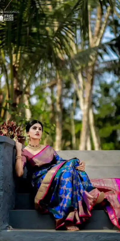 KPR 113 Royal Blue Soft Lichi Silk Saree with Lace Work & Lace Border. Introductory Price ₹1649. Delivery 4-6 Working Days. Shop now. | Sarees, Bollywood Sarees, Creative Sarees, Designer Sarees, Embroidered Sarees, Ethnic Saree, Modern Digital sarees, Party Wear Sarees