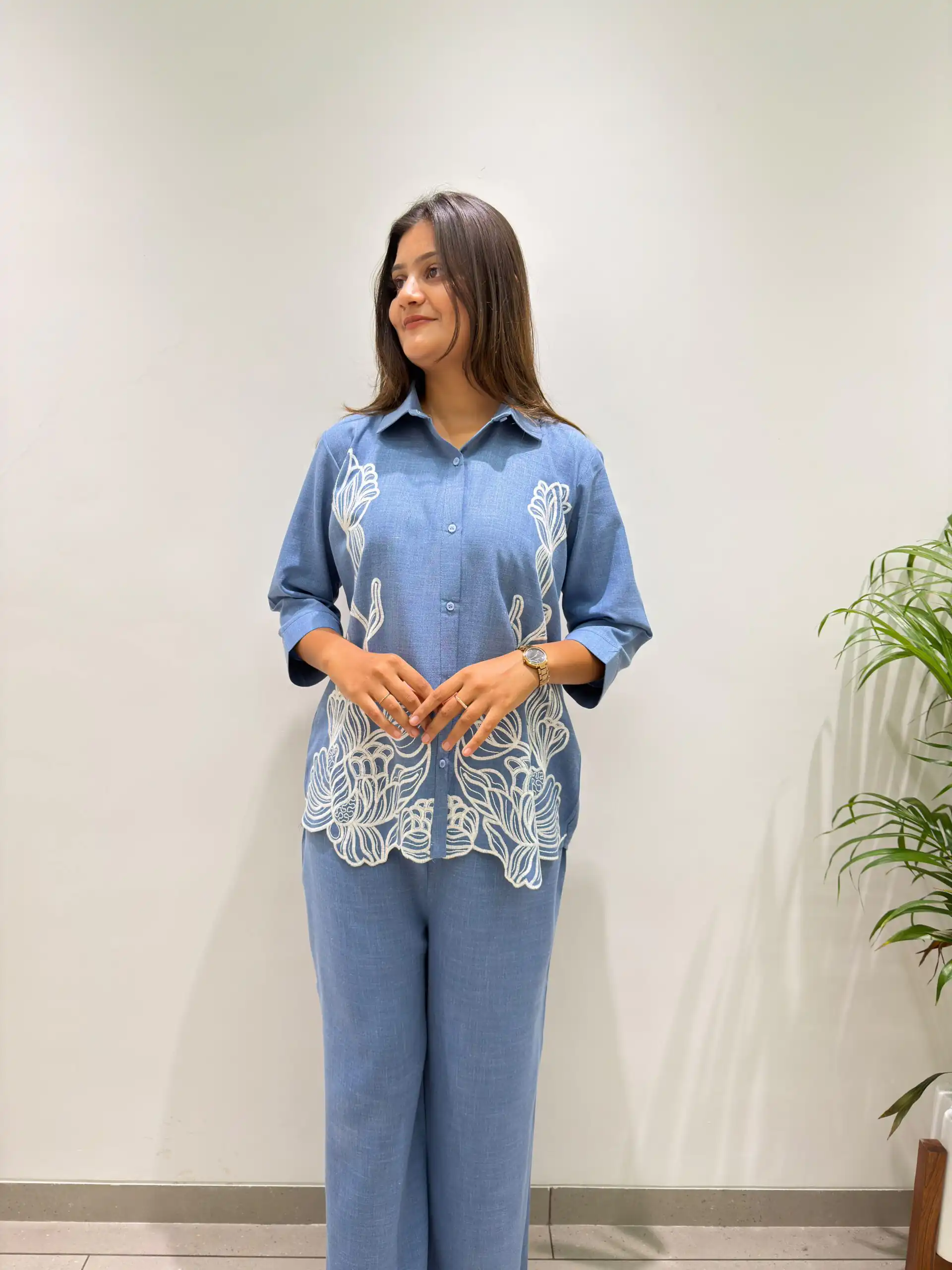 BE 496 Blue in Cotton Denim Embroidery Work & Sequins Work Kurti . Grab it for ₹1949. Delivery 4-6 Working Days. Shop now. | Kurti, Bollywood Kurti, Creative Kurtis, Designer Kurti, Party Wear Kurti, Selfie Kurti