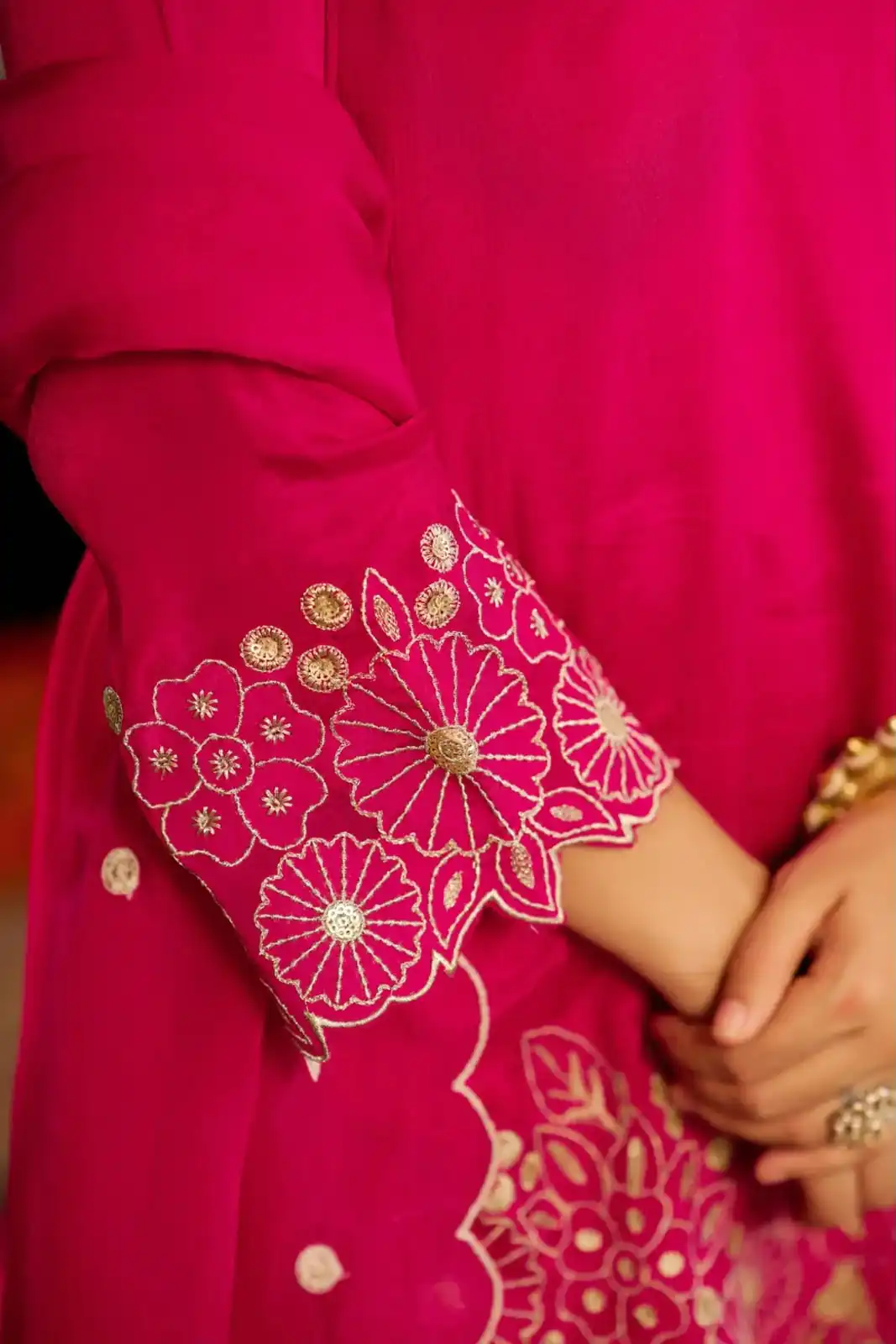 ZB 5079 Pink Chinon Silk Salwar Suit with Embroidery Work & Sequins Work. Get it for ₹2199. Delivery 4-6 Working Days. Shop now. | Jump Suits, Salwar suit, Casual Suits, Creative suits, Designer Suits, Palazzo Suits, Party Wear Suits, Patiala Suits, Straight Suits