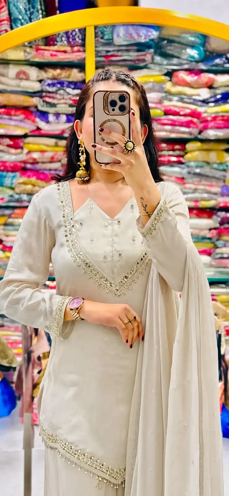 JF 054 White Color Roman Silk Salwar Suit with Embroidery Work. Available at ₹2399 only. Delivery 4-6 Working Days. Shop now. | Jump Suits, Salwar suit, Casual Suits, Creative suits, Designer Suits, Palazzo Suits, Party Wear Suits, Patiala Suits, Straight Suits