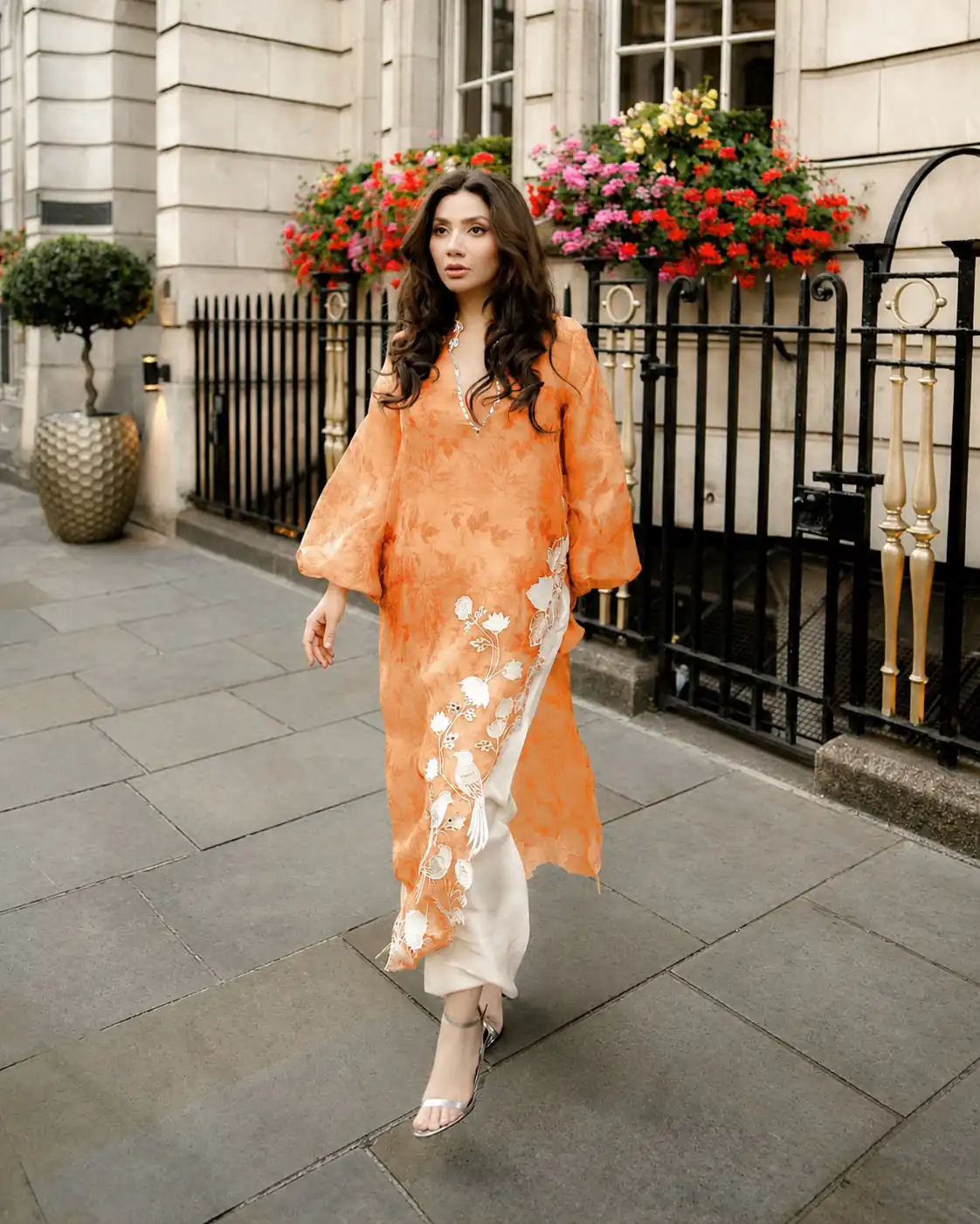 RTC 6054 Orange Colour Organza Silk Salwar Suit with Designer Work. Exclusive Offer ₹2099. Delivery 4-6 Working Days. Shop now. | Jump Suits, Salwar suit, Casual Suits, Creative suits, Designer Suits, Palazzo Suits, Party Wear Suits, Patiala Suits, Straight Suits