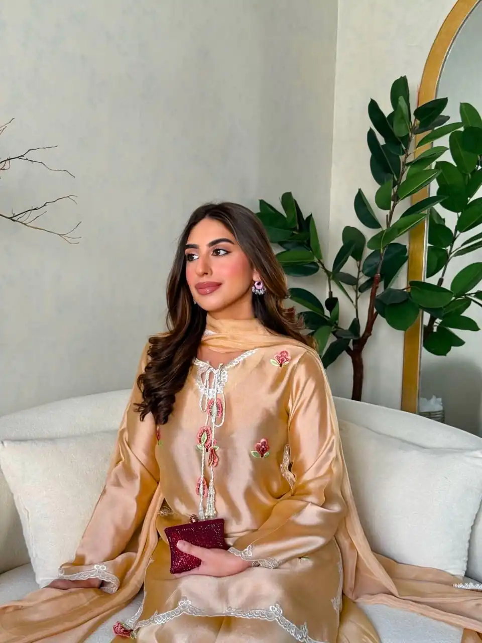 RTC 6080 Cream | Cream Japan Satin Salwar Suit with Embroidery Work & Thread Embroidery. Now at just ₹2299. Delivery 4-6 Working Days. Shop now. | Jump Suits, Salwar suit, Casual Suits, Creative suits, Designer Suits, Palazzo Suits, Party Wear Suits, Patiala Suits, Straight Suits