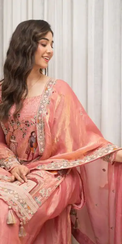 WW 1289 Pink Fendy Silk Salwar Suitwith Embroidery Work & Lace Work. Now at just ₹2999. Delivery 4-6 Working Days. Shop now. | Jump Suits, Salwar suit, Casual Suits, Creative suits, Designer Suits, Palazzo Suits, Party Wear Suits, Patiala Suits, Straight Suits