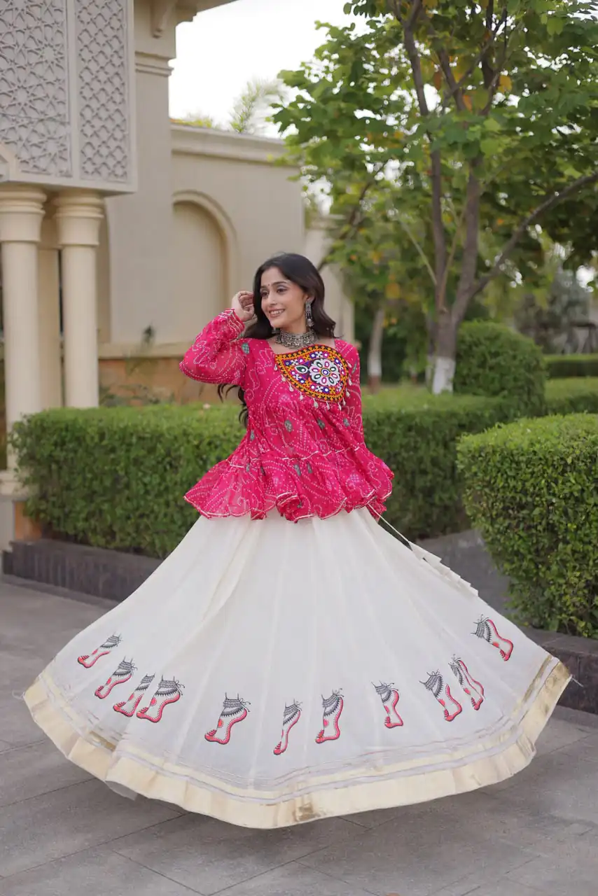 KA 5084 Pink Kora Cotton Lehenga Choli erfect for Wedding, Party, Haldi, Traditional Day, Makar Sankranti – . Special Price ₹2799. Delivery 4-6 Working | Lehenga, Bollywood Lehenga, Creative Lehenga, Designer Lehenga, Embroidered Lehenga, Party Wear Lehenga