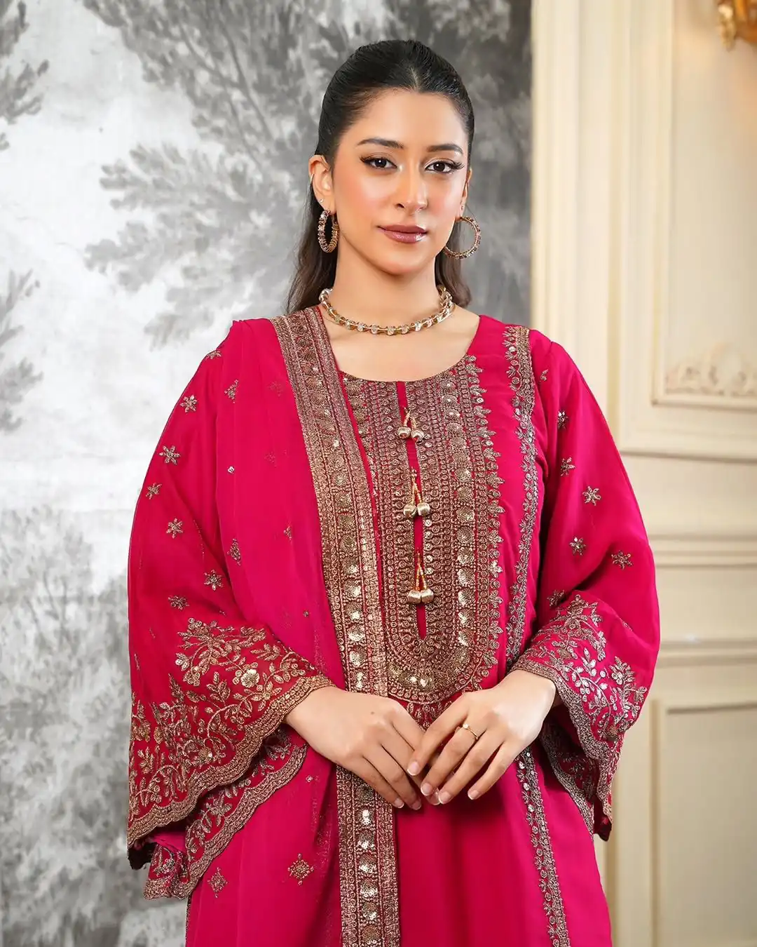NSR 890 Red Fendy Silk Salwar Suitwith Embroidery Work & Lace Work. Now at just ₹2399. Delivery 4-6 Working Days. Shop now. | Jump Suits, Salwar suit, Casual Suits, Creative suits, Designer Suits, Palazzo Suits, Party Wear Suits, Patiala Suits, Straight Suits