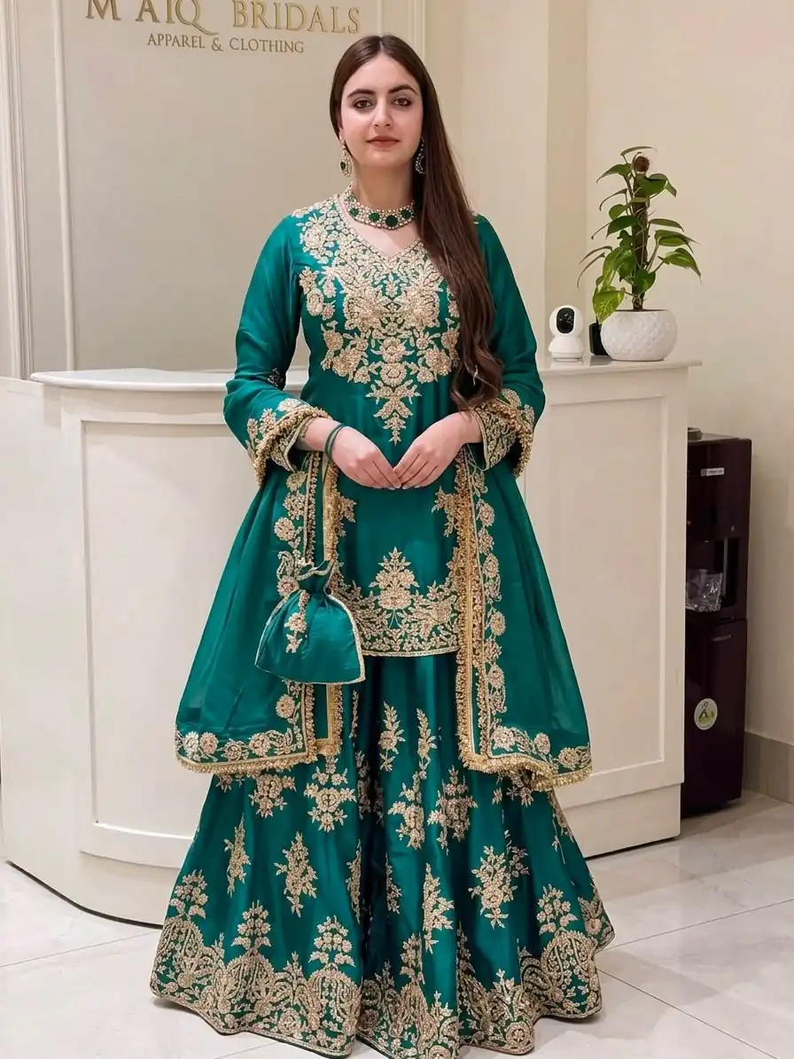 MT 1079 Teal Natural Silk Salwar Suit with Sequins Work & Embroidery Work. Special Price ₹2449. Delivery 4-6 Working Days. Shop now. | Jump Suits, Salwar suit, Casual Suits, Creative suits, Designer Suits, Palazzo Suits, Party Wear Suits, Patiala Suits, Straight Suits
