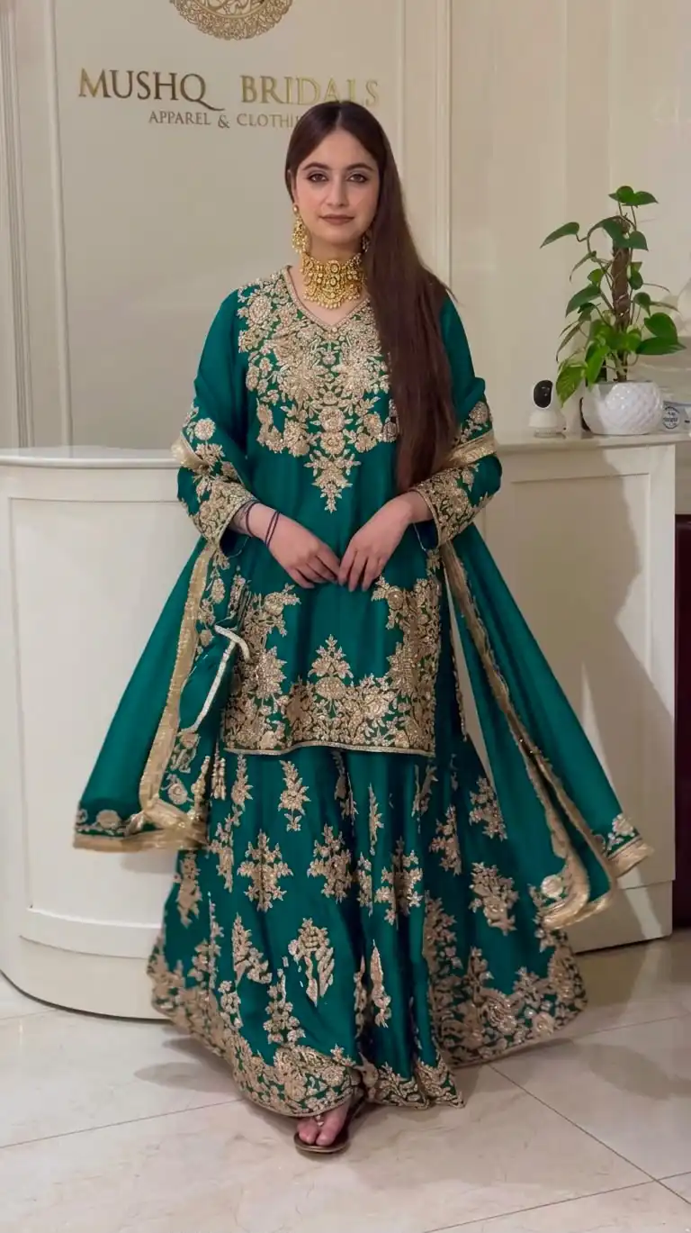 MT 1079 Teal Natural Silk Salwar Suit with Sequins Work & Embroidery Work. Special Price ₹2449. Delivery 4-6 Working Days. Shop now. | Jump Suits, Salwar suit, Casual Suits, Creative suits, Designer Suits, Palazzo Suits, Party Wear Suits, Patiala Suits, Straight Suits