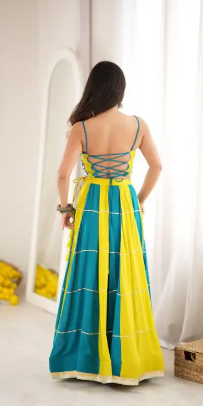 SP 97 Blue Color Rayon Embroidery Work & Cowrie Work Lehenga Choli . Grab it for ₹2399. Delivery 4-6 Working Days. Shop now. | Lehenga, Bollywood Lehenga, Creative Lehenga, Designer Lehenga, Embroidered Lehenga, Party Wear Lehenga